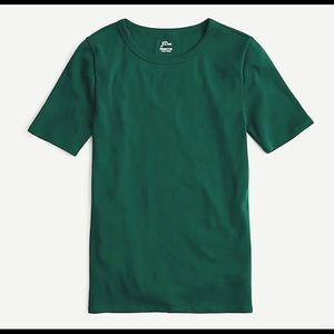 J. Crew “Slim perfect T-shirt” in Dark Spruce